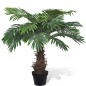 vidaXL Árbol palmera artificial Cycus con macetero 80 cm vidaXL Árbol palmera artificial Cycus con macetero 80 cm