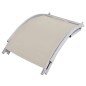 vidaXL Tumbonas plegables 2 unidades textilene color crema vidaXL Tumbonas plegables 2 unidades textilene color crema