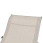 vidaXL Tumbonas plegables 2 unidades textilene color crema vidaXL Tumbonas plegables 2 unidades textilene color crema