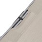 vidaXL Tumbonas plegables 2 unidades textilene color crema vidaXL Tumbonas plegables 2 unidades textilene color crema