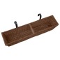 vidaXL Conjunto de jardineras 2 piezas jacinto de agua marrón vidaXL Conjunto de jardineras 2 piezas jacinto de agua marrón