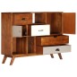 vidaXL Aparador de madera maciza de acacia 115x35x86 cm vidaXL Aparador de madera maciza de acacia 115x35x86 cm