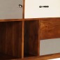 vidaXL Aparador de madera maciza de acacia 115x35x86 cm vidaXL Aparador de madera maciza de acacia 115x35x86 cm