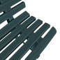 vidaXL Banco de jardín 145,5 cm plástico verde vidaXL Banco de jardín 145,5 cm plástico verde