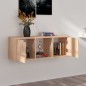 vidaXL Mueble de TV madera ingeniería roble Sonoma 88,5x27,5x30,5 cm vidaXL Mueble de TV madera ingeniería roble Sonoma 88,5x27,5x30,5 cm