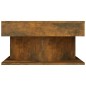 vidaXL Mesa de centro madera contrachapada roble ahumado 57x57x30 cm vidaXL Mesa de centro madera contrachapada roble ahumado 57x57x30 cm