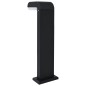 vidaXL Lámpara LED de pared para jardín ovalada negra 9 W vidaXL Lámpara LED de pared para jardín ovalada negra 9 W