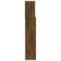 vidaXL Mueble cabecero color roble ahumado 180x19x103,5 cm vidaXL Mueble cabecero color roble ahumado 180x19x103,5 cm
