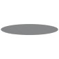 vidaXL Tapiz de suelo piscina geotextil de poliéster gris claro Ø306cm vidaXL Tapiz de suelo piscina geotextil de poliéster gris claro Ø306cm