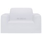 vidaXL Funda elástica para sillón poliéster jersey blanca vidaXL Funda elástica para sillón poliéster jersey blanca
