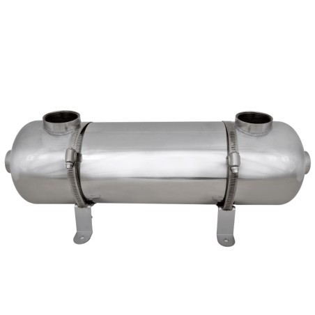 Intercambiador de calor para piscina, 485 x 134 mm, 60 kW