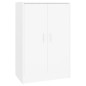 vidaXL Mueble zapatero de madera contrachapada blanco 60x35x92 cm vidaXL Mueble zapatero de madera contrachapada blanco 60x35x92 cm