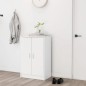 vidaXL Mueble zapatero de madera contrachapada blanco 60x35x92 cm vidaXL Mueble zapatero de madera contrachapada blanco 60x35x92 cm
