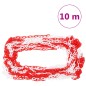 vidaXL Juego de conos con cadena 10 m rojo y blanco vidaXL Juego de conos con cadena 10 m rojo y blanco