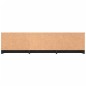 vidaXL Mueble de TV madera contrachapada negro 140x40x35,5 cm vidaXL Mueble de TV madera contrachapada negro 140x40x35,5 cm