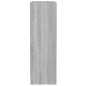 vidaXL Estantería de madera contrachapada gris Sonoma 60x24x74,5 cm vidaXL Estantería de madera contrachapada gris Sonoma 60x24x74,5 cm