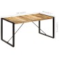vidaXL Mesa de comedor 160x80x75 cm madera maciza de mango vidaXL Mesa de comedor 160x80x75 cm madera maciza de mango
