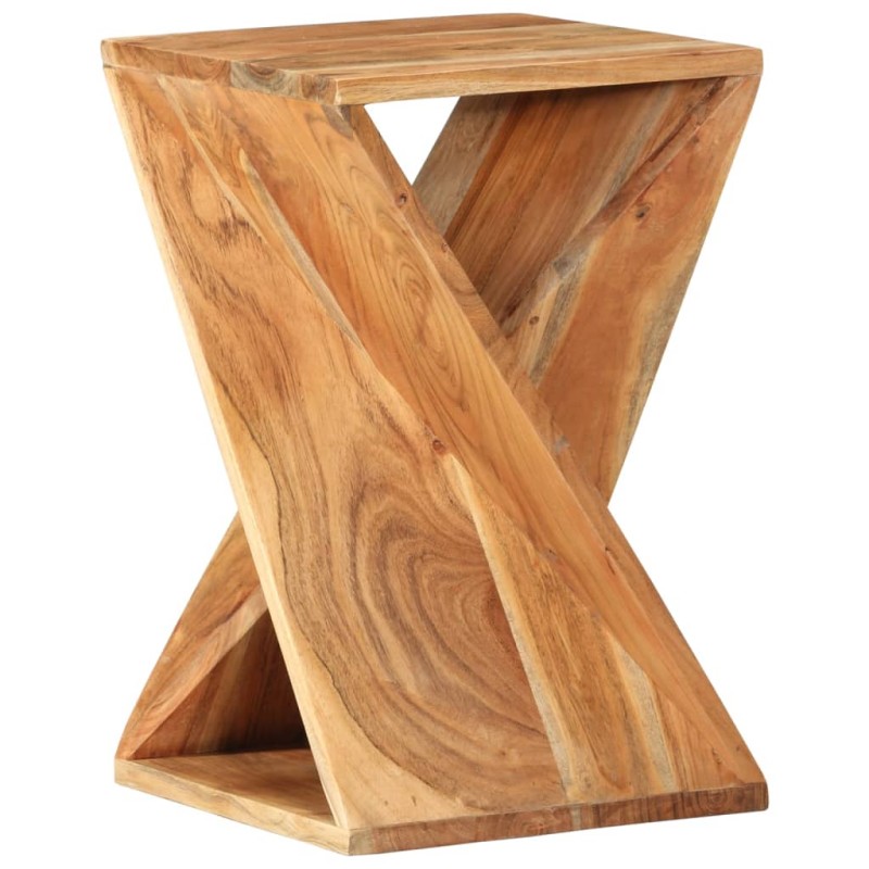 vidaXL Mesa auxiliar madera maciza de acacia 35x35x55 cm vidaXL Mesa auxiliar madera maciza de acacia 35x35x55 cm
