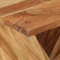 vidaXL Mesa auxiliar madera maciza de acacia 35x35x55 cm vidaXL Mesa auxiliar madera maciza de acacia 35x35x55 cm