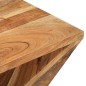 vidaXL Mesa auxiliar madera maciza de acacia 35x35x55 cm vidaXL Mesa auxiliar madera maciza de acacia 35x35x55 cm