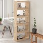 vidaXL Estantería/divisor de espacios madera de pino 60x30x167,5 cm