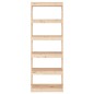 vidaXL Estantería/divisor de espacios madera de pino 60x30x167,5 cm