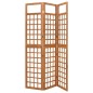 vidaXL Biombo/Enrejado de 3 paneles madera maciza abeto 121x180,5 cm vidaXL Biombo/Enrejado de 3 paneles madera maciza abeto 121x180,5 cm