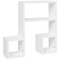 vidaXL Estantes de pared 2 uds madera contrachapada blanco 50x15x50 cm vidaXL Estantes de pared 2 uds madera contrachapada blanco 50x15x50 cm