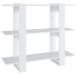 vidaXL Estantería/divisor de espacios blanco 100x30x87 cm vidaXL Estantería/divisor de espacios blanco 100x30x87 cm