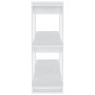 vidaXL Estantería/divisor de espacios blanco 100x30x87 cm vidaXL Estantería/divisor de espacios blanco 100x30x87 cm