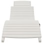 vidaXL Tumbona de madera maciza acacia blanca 184x55x64 cm vidaXL Tumbona de madera maciza acacia blanca 184x55x64 cm