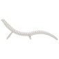 vidaXL Tumbona de madera maciza acacia blanca 184x55x64 cm vidaXL Tumbona de madera maciza acacia blanca 184x55x64 cm