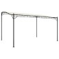 vidaXL Toldo acero y tela color crema 4x3 m 180 g/m² vidaXL Toldo acero y tela color crema 4x3 m 180 g/m²