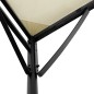 vidaXL Toldo acero y tela color crema 4x3 m 180 g/m² vidaXL Toldo acero y tela color crema 4x3 m 180 g/m²