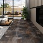 vidaXL Lama de suelo PVC autoadhesiva marrón estructura madera 5,11 m² vidaXL Lama de suelo PVC autoadhesiva marrón estructura madera 5,11 m²