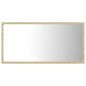 vidaXL Espejo de baño acrílico color roble Sonoma 80x8,5x37 cm vidaXL Espejo de baño acrílico color roble Sonoma 80x8,5x37 cm