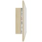 vidaXL Espejo de baño acrílico color roble Sonoma 80x8,5x37 cm vidaXL Espejo de baño acrílico color roble Sonoma 80x8,5x37 cm