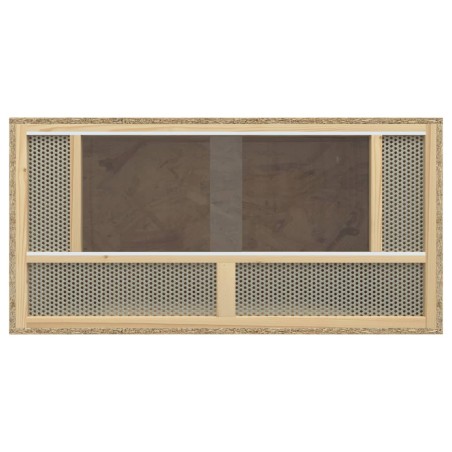 vidaXL Terrario de madera contrachapada 80x40x40 cm