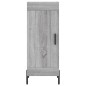 vidaXL Aparador alto madera contrachapada gris Sonoma 34,5x34x180 cm vidaXL Aparador alto madera contrachapada gris Sonoma 34,5x34x180 cm
