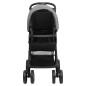 vidaXL Carrito de bebés 2 en 1 de acero gris claro y negro vidaXL Carrito de bebés 2 en 1 de acero gris claro y negro