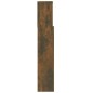 vidaXL Armario cabecero roble ahumado 100x19x103,5 cm vidaXL Armario cabecero roble ahumado 100x19x103,5 cm