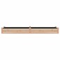 vidaXL Jardinera arriate con forro madera maciza abeto 240x60x25 cm vidaXL Jardinera arriate con forro madera maciza abeto 240x60x25 cm