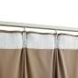 vidaXL Cortinas opacas con ganchos 2 uds terciopelo beige 140x245 cm vidaXL Cortinas opacas con ganchos 2 uds terciopelo beige 140x245 cm