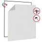 vidaXL Mosquitera magnética para ventanas blanco 120x140 cm