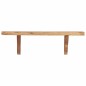 vidaXL Estantes de pared 2 uds madera maciza de acacia 60x20x18 cm vidaXL Estantes de pared 2 uds madera maciza de acacia 60x20x18 cm