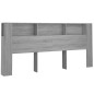 vidaXL Mueble cabecero color gris Sonoma 220x18,5x104,5 cm vidaXL Mueble cabecero color gris Sonoma 220x18,5x104,5 cm