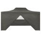 vidaXL Carpa pleglable Pop-up con 4 paredes 3x4,5 m gris antracita vidaXL Carpa pleglable Pop-up con 4 paredes 3x4,5 m gris antracita