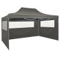 vidaXL Carpa pleglable Pop-up con 4 paredes 3x4,5 m gris antracita vidaXL Carpa pleglable Pop-up con 4 paredes 3x4,5 m gris antracita