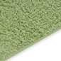 vidaXL Conjunto de alfombrillas de baño de tela 2 piezas verde vidaXL Conjunto de alfombrillas de baño de tela 2 piezas verde