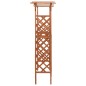 vidaXL Pérgola con puerta madera maciza de abeto 116x40x204 cm vidaXL Pérgola con puerta madera maciza de abeto 116x40x204 cm